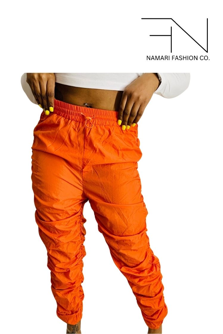 Scrunchy pants