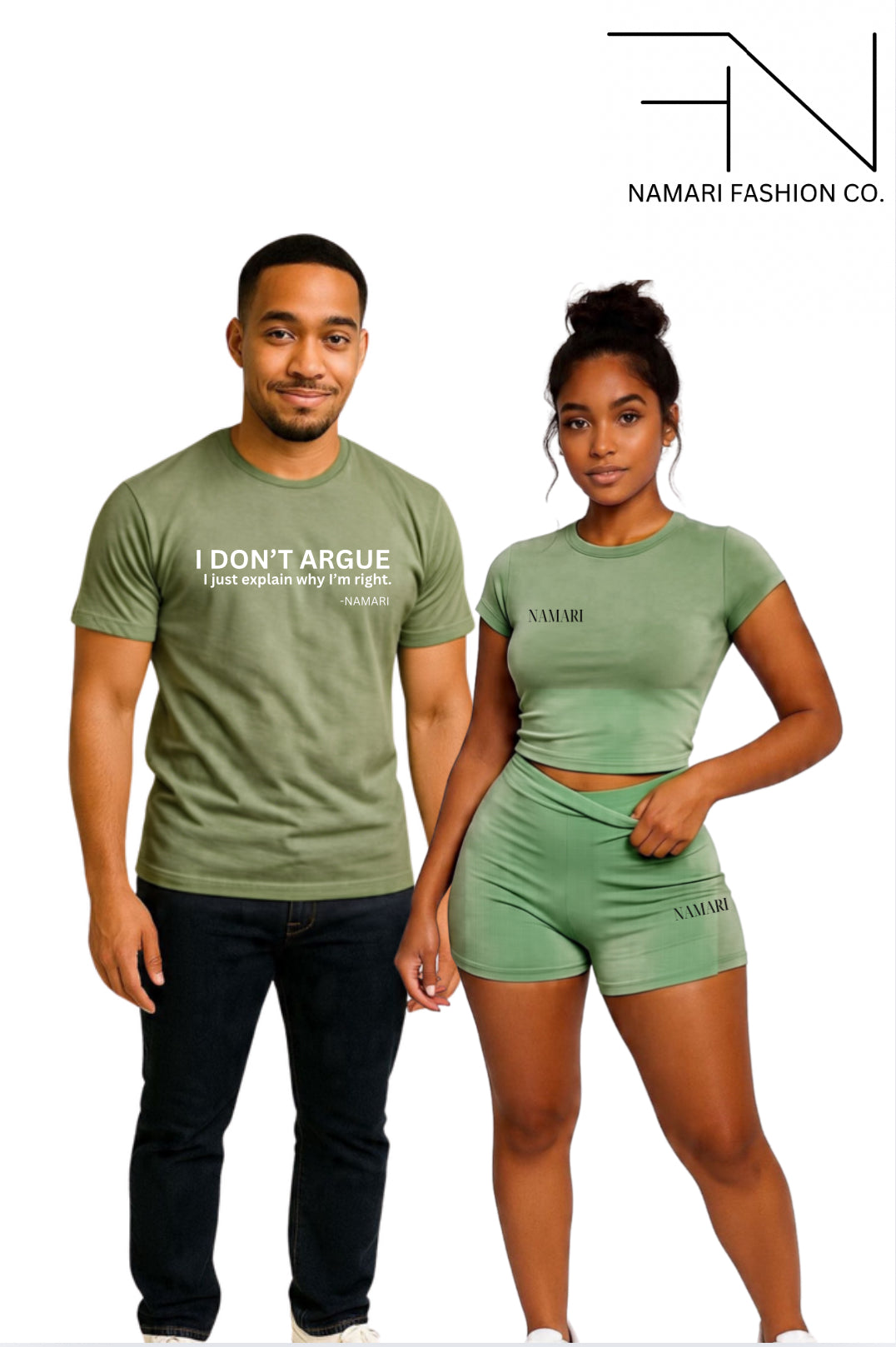 Luv me short set